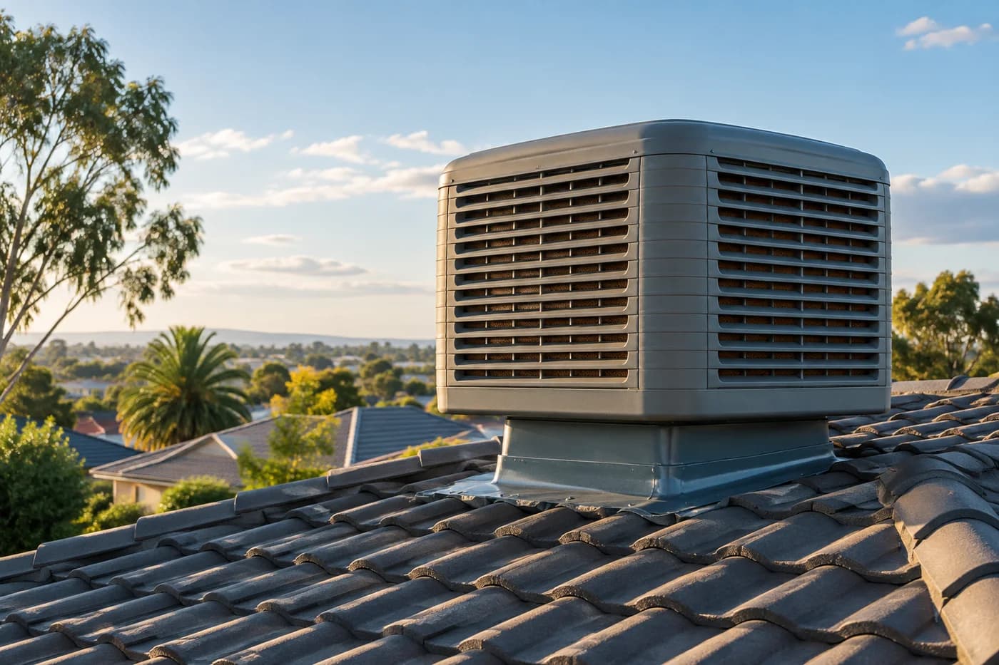 Evaporative cooling repair